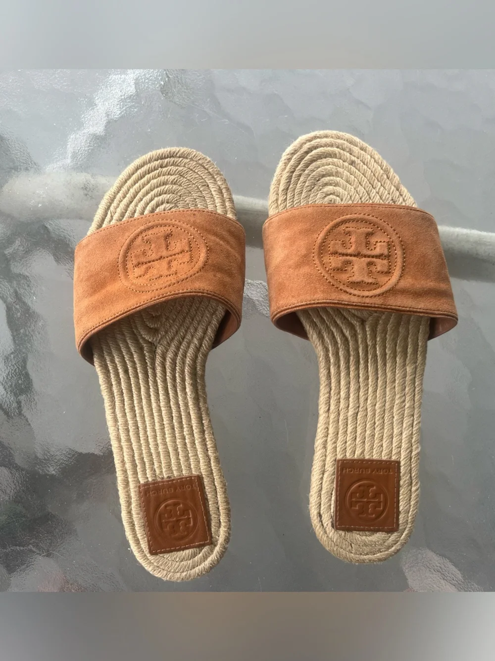 Tory Burch Cognac Espadrilles